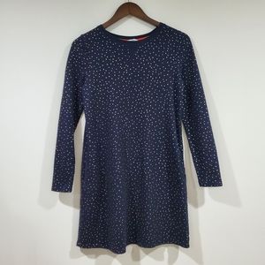 Boden Gold Polka Dot Dress Women's Size 4